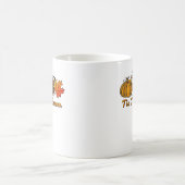 Diese Saison Erntedank Leaf Spice Football Fa Kaffeetasse (Mittel)