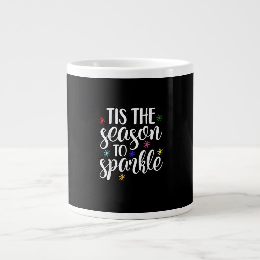 Diese Saison für Sparkle Retro Classic Jumbo-Tasse (Vorderseite)