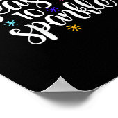 Diese Saison für Sparkle Retro Classic Poster (Ecke)