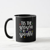 Diese Saison für Sparkle Retro Classic Tasse (Links)