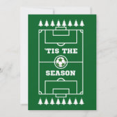 DIESE SAISON FUSSBALLKARTE EINLADUNG (Vorderseite)