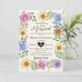 Diese Saison ist verheiratete Einladung (Stehend Vorderseite)