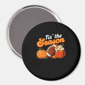 Diese Saison Pumpkin Gewürz Latte Halloween Fall F Magnet (Vorderseite/Rückseite)