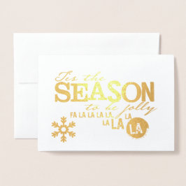 Diese Saisonfoilkarte Folienkarte