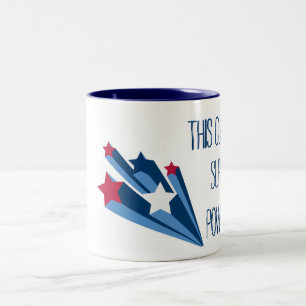 Diese Schale hat SuperPower Zweifarbige Tasse