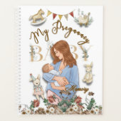 Diese schwangere Zeitschrift Planner Planer (Vorderseite)