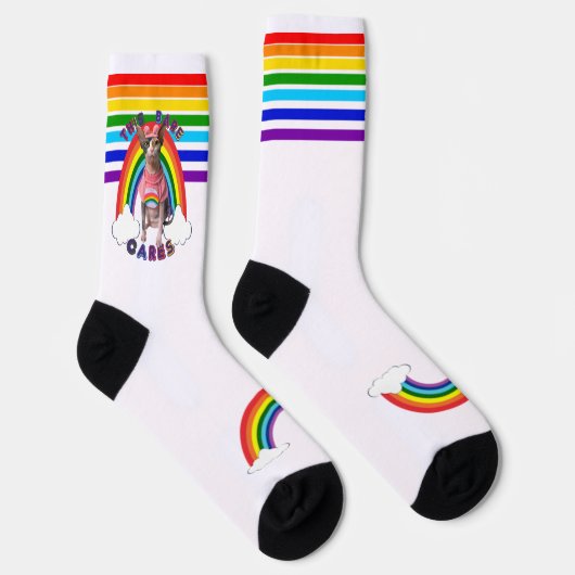 Diese schwarzen, karren Stolpersocken Socken (Rechts)