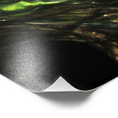 Diese sehr Nacht in Max's Zimmer ein Wald wuchs &  Fotodruck (Ecke)