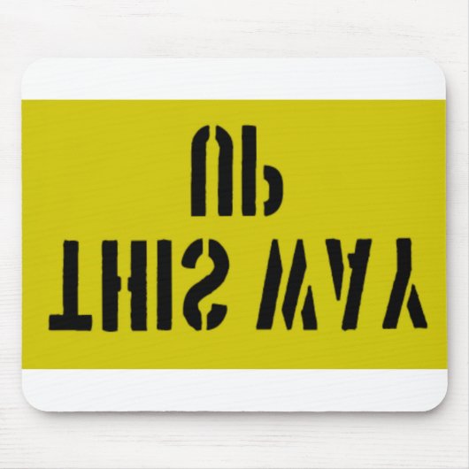 Diese Seite oben Mousepad (Vorne)