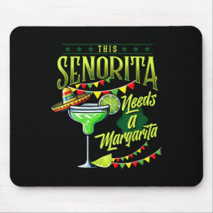 Diese Senorita braucht ein lustiges mexikanisches Mousepad