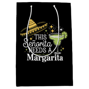 Diese Señorita Braucht Eine Margarita Cinco De May Mittlere Geschenktüte