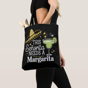 Diese Senorita braucht eine Margarita Cinco De May Tasche