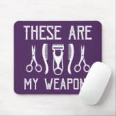 Diese sind meine Waffen Mousepad (Mit Mouse)