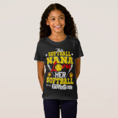 Diese Softball Nana Liebe ihre Softball Girls Matc T-Shirt (Vorne ganz)