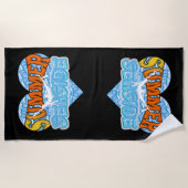 Diese Sommer Beach Seite Strandtuch (Vorderseite)