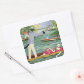 Diese Sommerpunts Quadratischer Aufkleber (Umschlag)