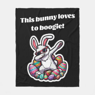 Diese sonnige Liebe zu boogie! Fleecedecke