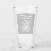 Diese sonnige Liebe zu boogie! Glas (Rückseite)