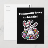 Diese sonnige Liebe zu boogie! Postkarte (Vorne/Hinten)