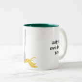 Diese Spaghetti-Pasta-Grafik anpassen Zweifarbige Tasse (VorderseiteRechts)