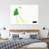 Diese Stiefel 2014 Leinwanddruck (Insitu (Schlafzimmer))