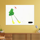 Diese Stiefel 2014 Leinwanddruck (Insitu (Wohnzimmer))