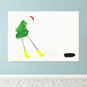 Diese Stiefel 2014 Leinwanddruck (Insitu (Holzboden))