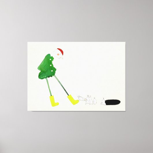 Diese Stiefel 2014 Leinwanddruck (Vorderseite)