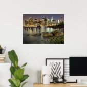 Diese Stöcke sind im Brooklyn Park Poster (Heimbüro)