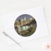 Diese Stöcke sind im Brooklyn Park Runder Aufkleber (Umschlag)