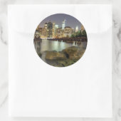 Diese Stöcke sind im Brooklyn Park Runder Aufkleber (Tasche)