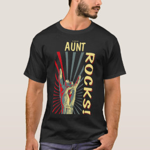 Diese Tante Rocks Vintag Retro-Konzert 70er 80er F T-Shirt