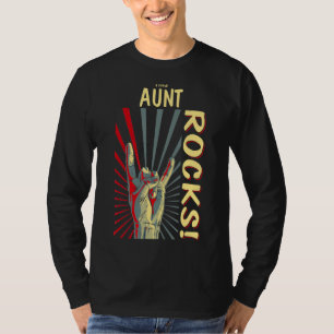 Diese Tante Rocks Vintag Retro-Konzert 70er 80er F T-Shirt