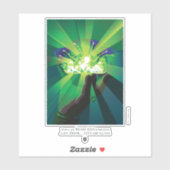 Diese tapferen Männer klopfen an unserer Tür Aufkleber (Blatt)