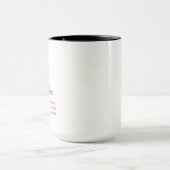 Diese Tasse enthält 3 Existenzkrisen (Zentrum)