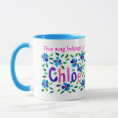 Diese Tasse gehört der Chloe-Ringer-Tasse (Links)