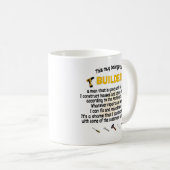   Diese Tasse gehört einem Bauer. Baugeschenk (VorderseiteRechts)