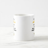 Diese Tasse gehört einem Ingenieur. Geschenk des (Mittel)