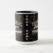 Diese Tasse gehört YOURNAME (Zentrum)
