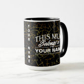 Diese Tasse gehört YOURNAME (VorderseiteRechts)
