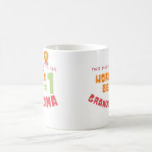 Diese Tasse gehört zu der besten Oma #1, die von (Mittel)