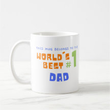 Diese Tasse gehört zum besten Vater der Welt