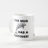 Diese Tasse hat eine lustige Schlägerin oder eine (Vorderseite Links)
