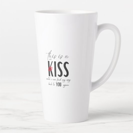 Diese Tasse ist ein Kuss (Rechts)