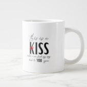 Diese Tasse ist ein Kuss (Rechts)