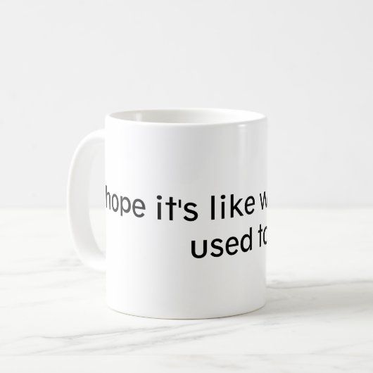 Diese Tasse ist gefährdet (Vorderseite Links)