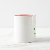 Diese Tasse ist preppy. Kaffeetasse (Mittel)