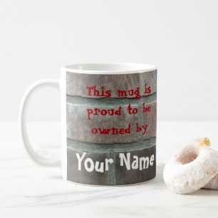 Diese Tasse ist stolz darauf, von Ihnen gehört zu 