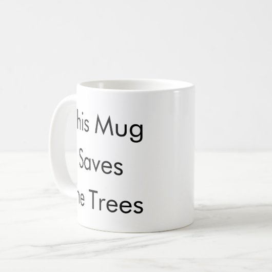 Diese Tasse Rette die komische Kaffee-Tasse der Bä (Vorderseite Links)