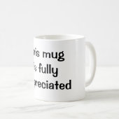 Diese Tasse wird völlig herabgesetzt (VorderseiteRechts)